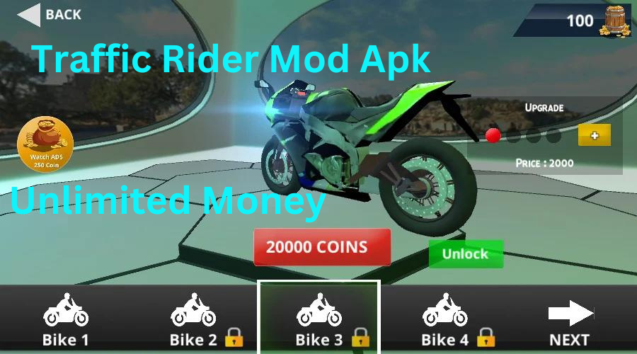 traffic rider mod apk