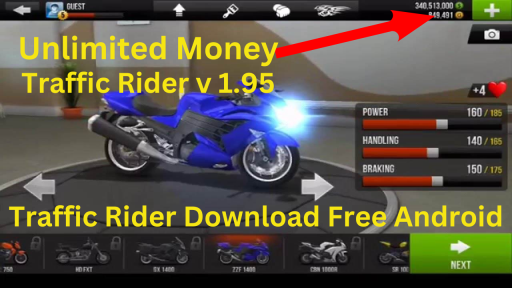 Traffic Rider Mod Apk