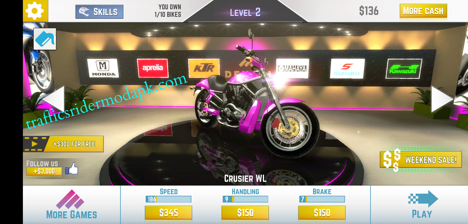 traffic rider mod apk